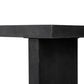 Huesca Outdoor Console Table - Distressed Graphite Concrete