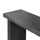 Huesca Outdoor Console Table - Distressed Graphite Concrete
