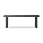 Huesca Outdoor Console Table - Distressed Graphite Concrete