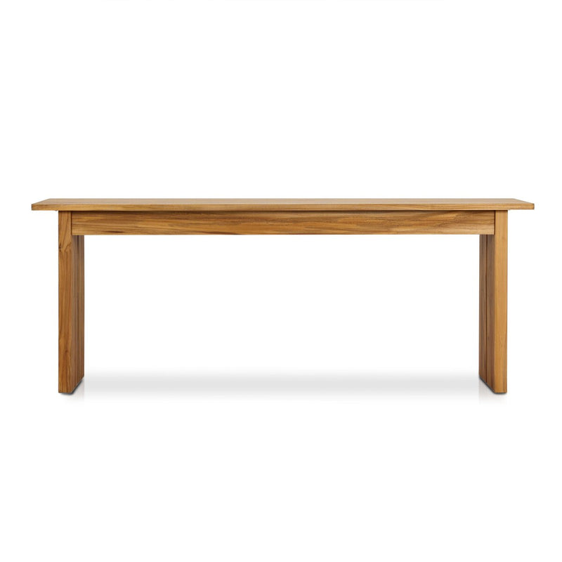 Chapman Outdoor Console Table - Natural Teak-fsc