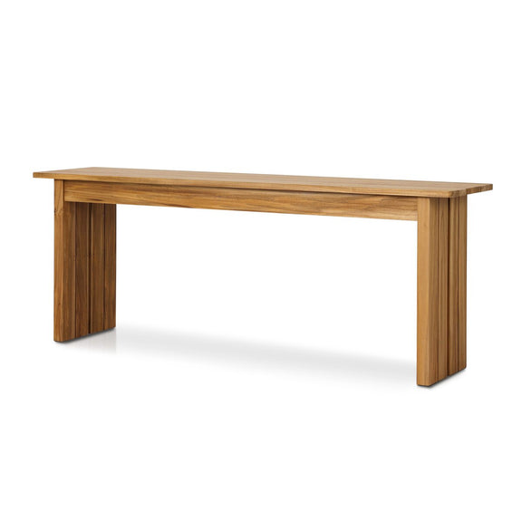 Chapman Outdoor Console Table - Natural Teak-fsc