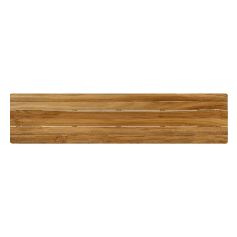 Chapman Outdoor Console Table - Natural Teak-fsc