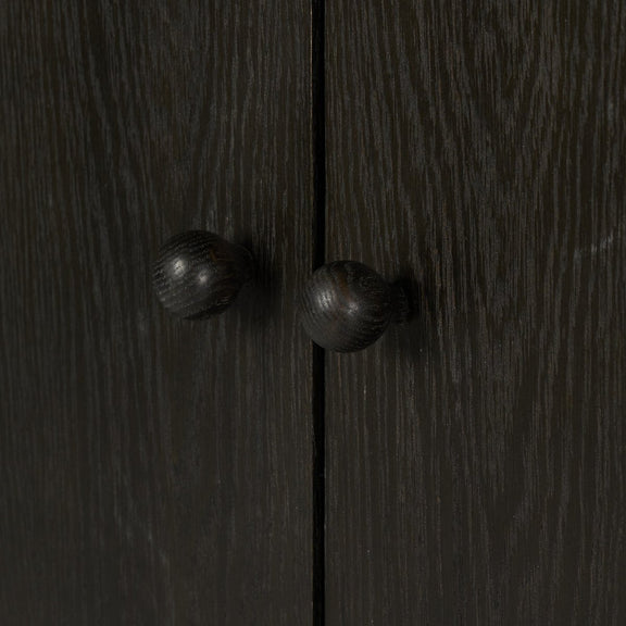 Renaud 3-Door Cabinet - Charcoal Oak
