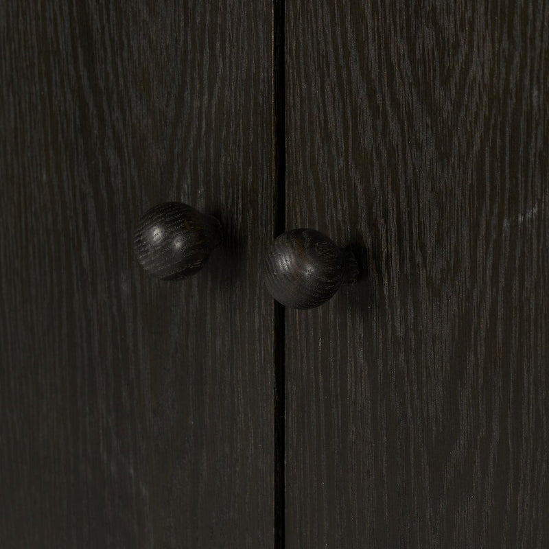 Renaud 3-Door Cabinet - Charcoal Oak