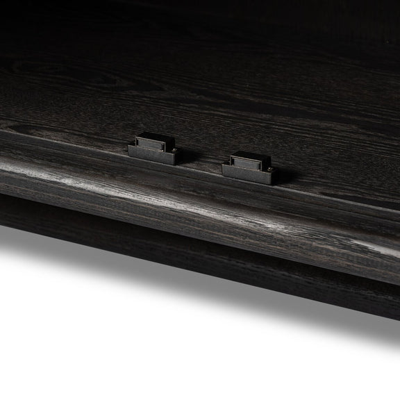 Renaud 3-Door Cabinet - Charcoal Oak