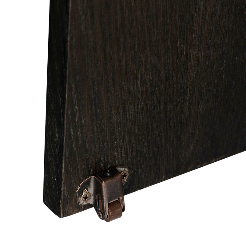 Renaud 3-Door Cabinet - Charcoal Oak