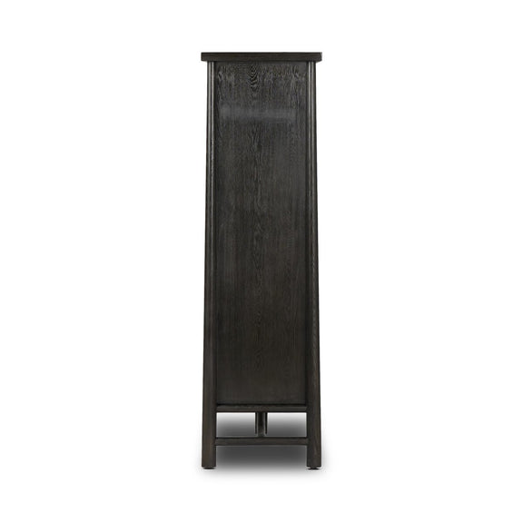 Renaud 3-Door Cabinet - Charcoal Oak