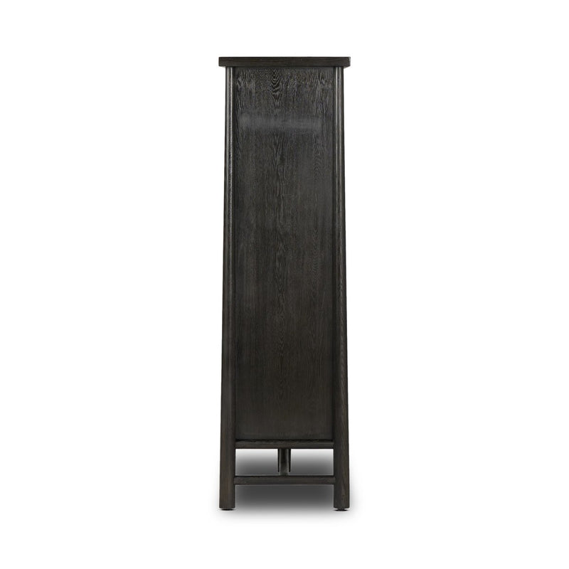 Renaud 3-Door Cabinet - Charcoal Oak