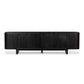 Elle Media Console - Worn Black Oak