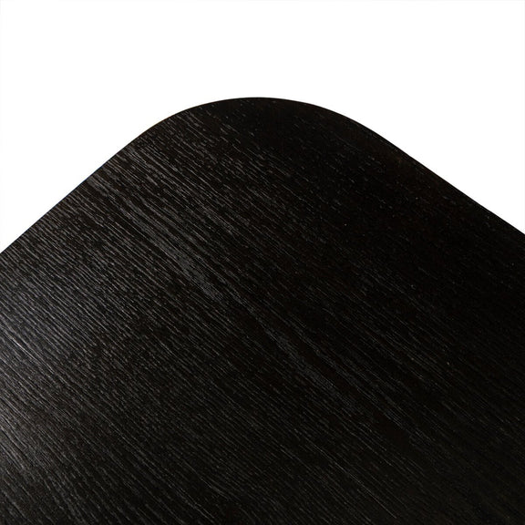 Elle Media Console - Worn Black Oak