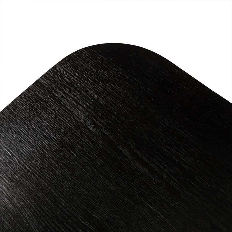 Elle Media Console - Worn Black Oak