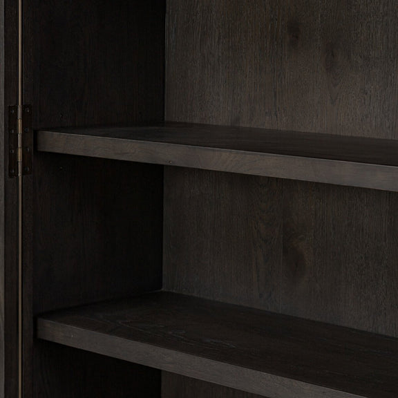 Dawes Cabinet - Smoked Black Oak