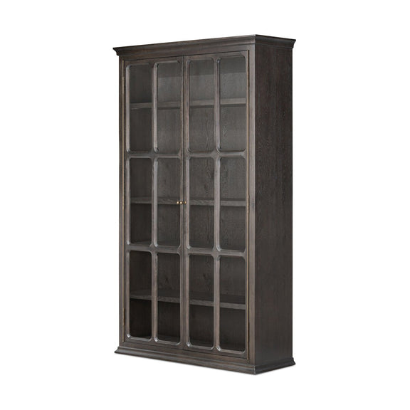 Dawes Cabinet - Smoked Black Oak