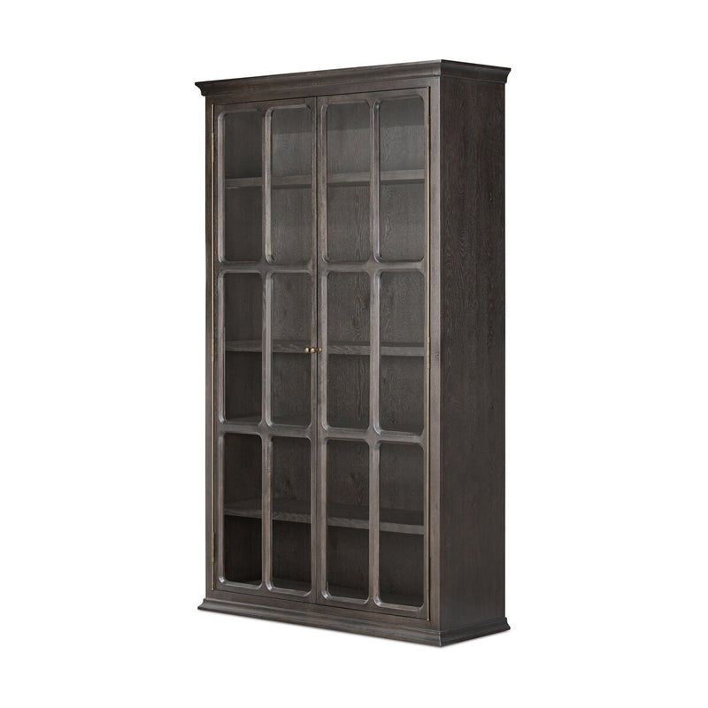Dawes Cabinet - Smoked Black Oak