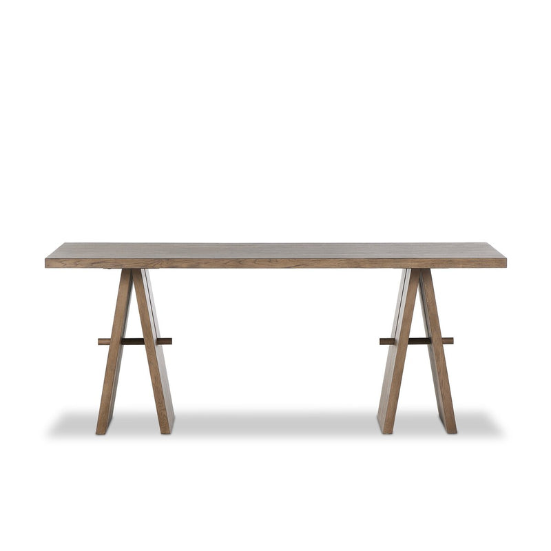 Wylie Desk - Rustic Grey Veneer