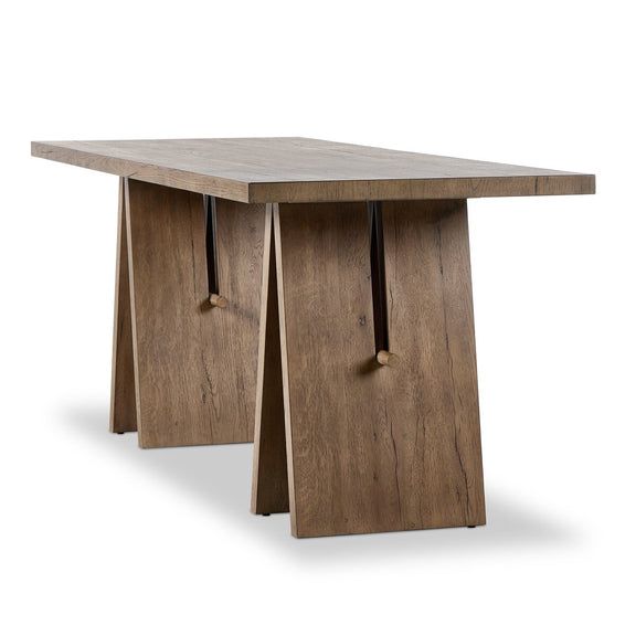 Wylie Desk - Rustic Grey Veneer