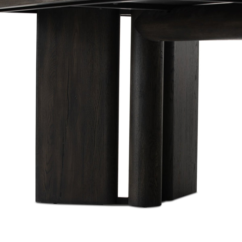 Huxley Dining Table - Smoked Black