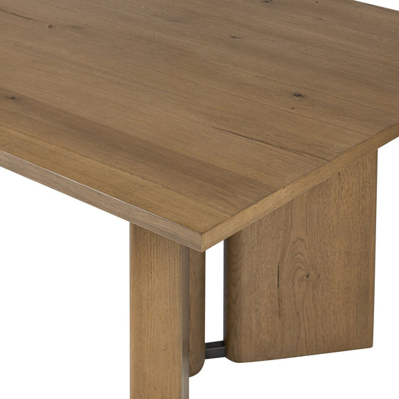 Huxley Dining Table - Rubbed Light Oak