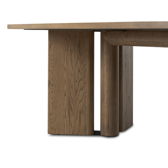 Huxley Dining Table - Rubbed Light Oak