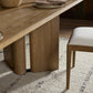 Huxley Dining Table - Rubbed Light Oak