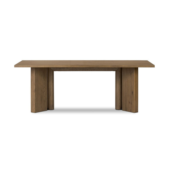 Huxley Dining Table - Rubbed Light Oak