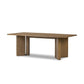 Huxley Dining Table - Rubbed Light Oak