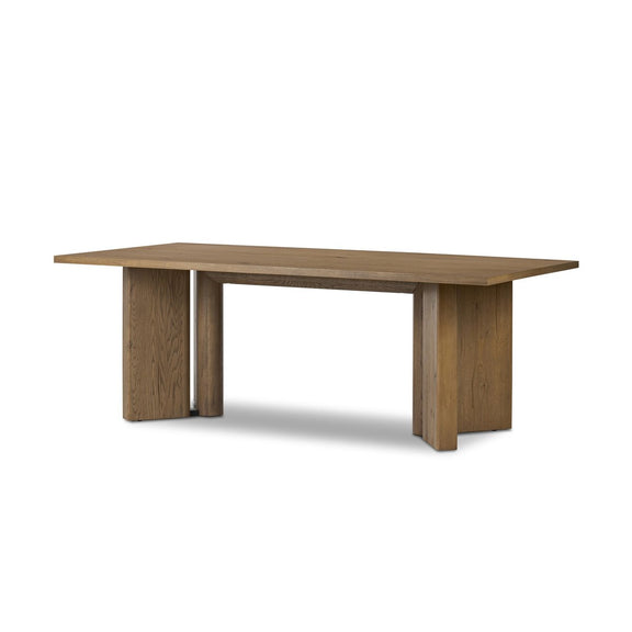 Huxley Dining Table - Rubbed Light Oak