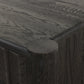 Ezri Bar Cabinet - Black Oak