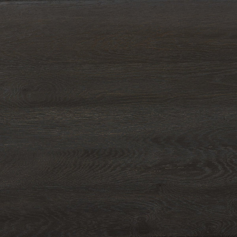 Ezri Bar Cabinet - Black Oak