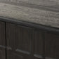 Ezri Bar Cabinet - Black Oak