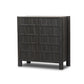 Ezri Bar Cabinet - Black Oak