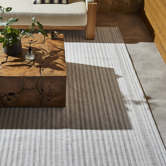 Selena Outdoor Rug - Sand Stripe