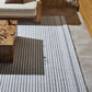 Selena Outdoor Rug - Blue Stripe