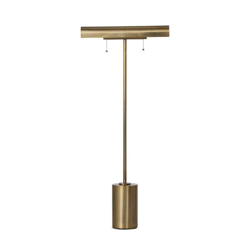 Luther Floor Lamp - Aged Brass Iron