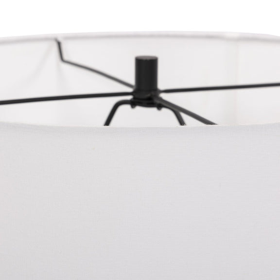 Cedric Table Lamp - Slate Grey Marble