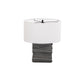 Cedric Table Lamp - Slate Grey Marble
