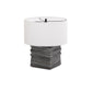 Cedric Table Lamp - Slate Grey Marble