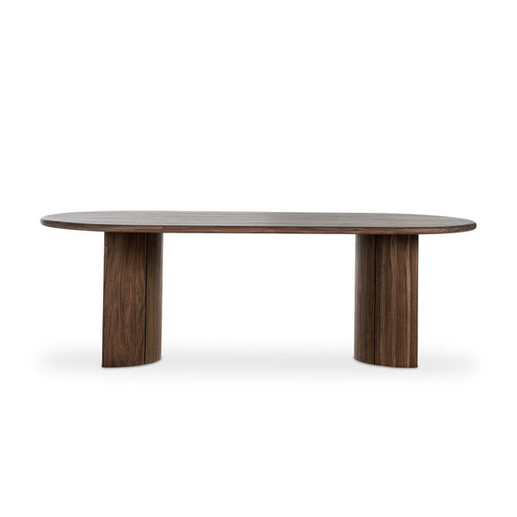 Paden Outdoor Dining Table - Stained Toasted Brown-fsc