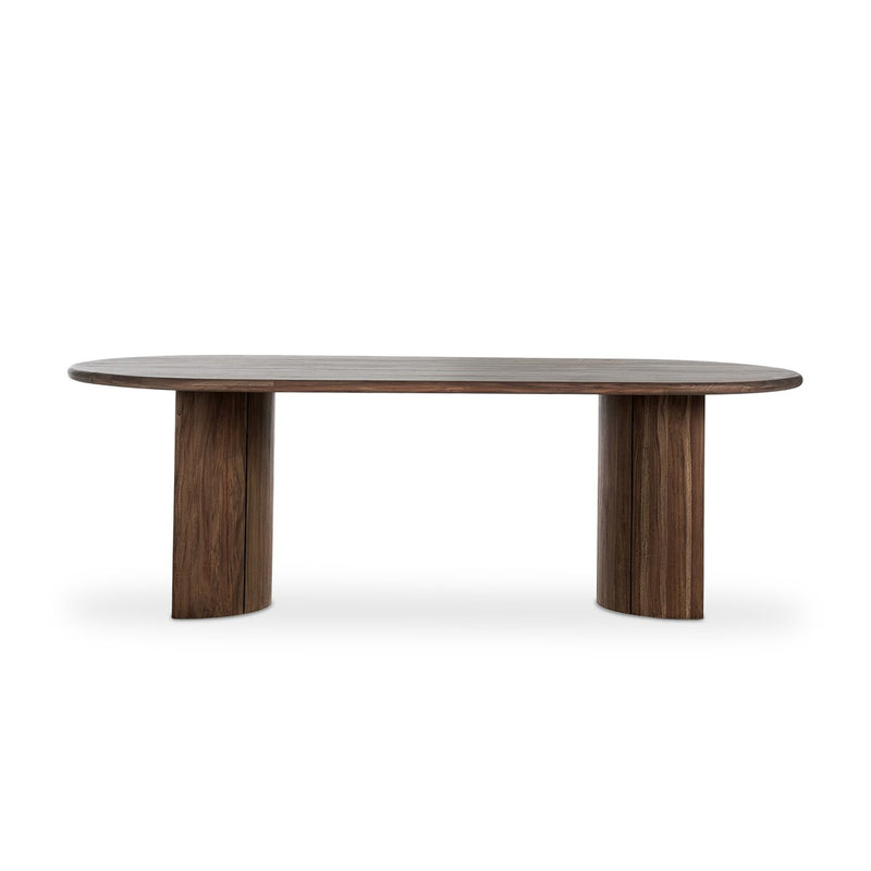 Paden Outdoor Dining Table - Stained Toasted Brown-fsc