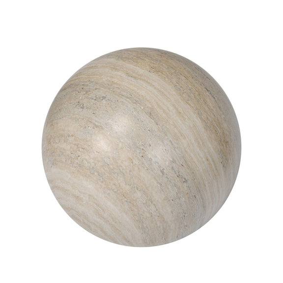 Mairo Sphere - Natural Grey Faux Marble