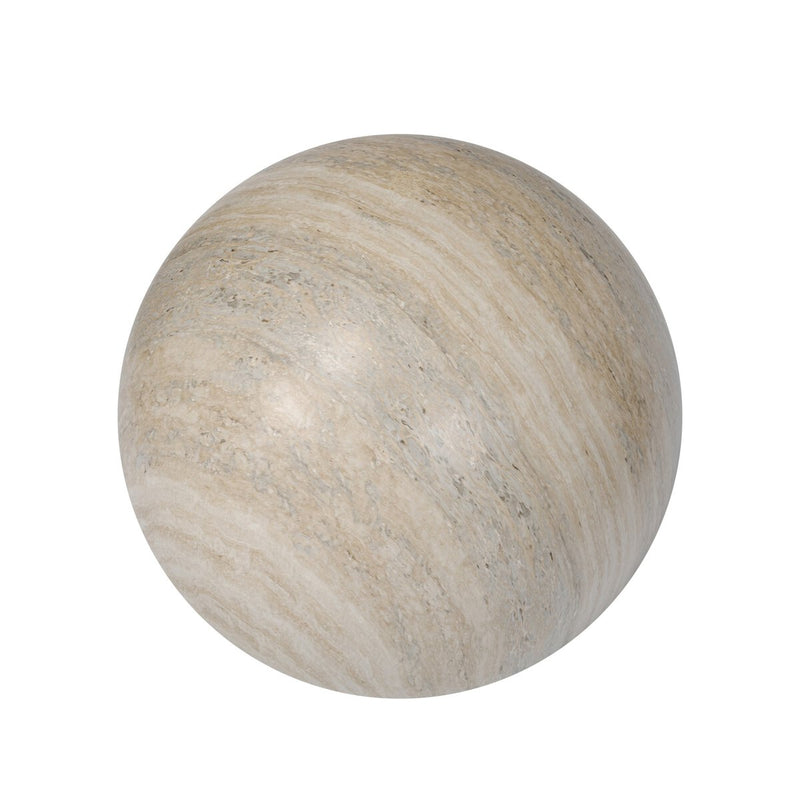 Mairo Sphere - Natural Grey Faux Marble