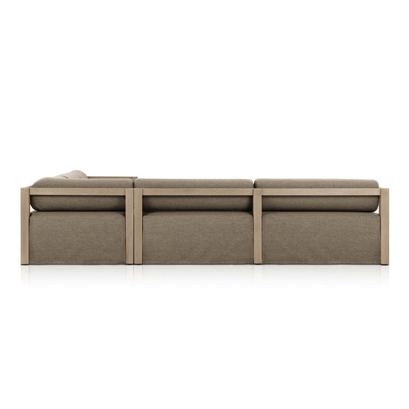 Laskin Outdoor 3-Piece Sectional - Alessi Fawn