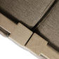 Laskin Outdoor 3-Piece Sectional - Alessi Fawn