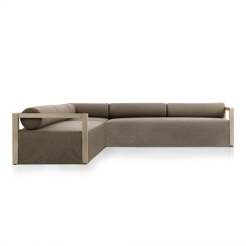 Laskin Outdoor 3-Piece Sectional - Alessi Fawn