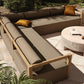 Laskin Outdoor 3-Piece Sectional - Alessi Fawn