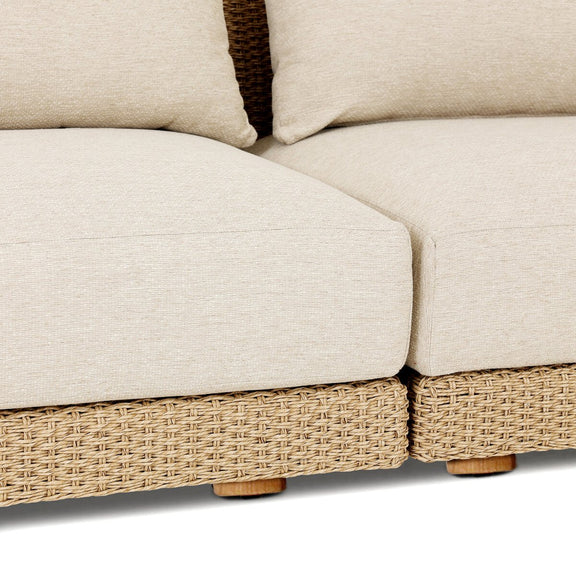 Sylvan Outdoor 2Pc Sectional - Casa Cream