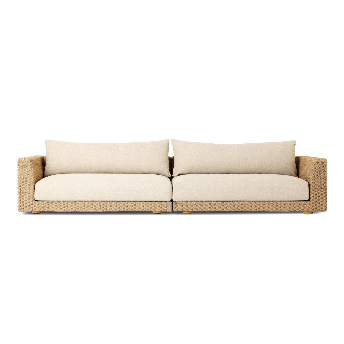Sylvan Outdoor 2Pc Sectional - Casa Cream