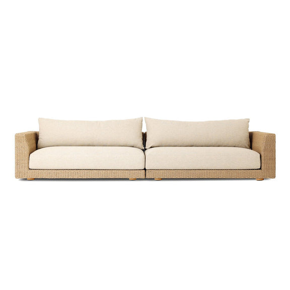 Sylvan Outdoor 2Pc Sectional - Casa Cream