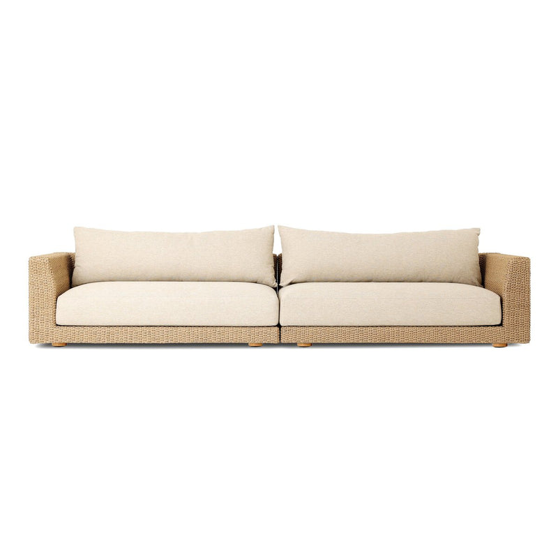 Sylvan Outdoor 2Pc Sectional - Casa Cream