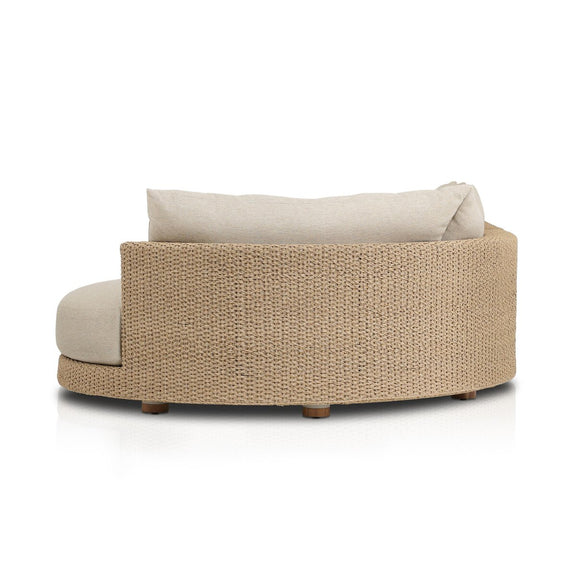 Sylvan Outdoor 2-Piece Chaise Sectional - Casa Cream
